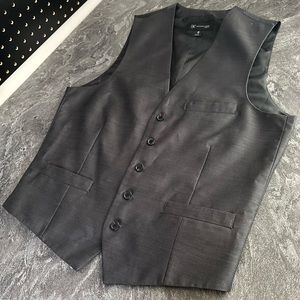 INC International Concepts Gray Vest Size Small
